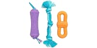 Pupstages Flex-Force Chew Dog Toys 3Pk
