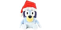 Animal Adventure Bluey with Santa Hat 12-in Plush