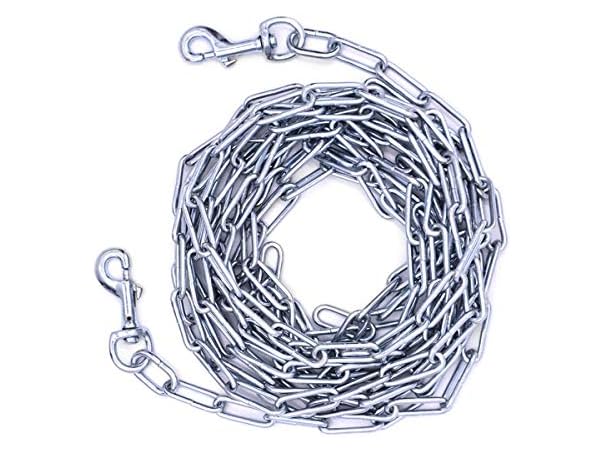 OmniPet Leather Brothers Welded Link Dog Tie