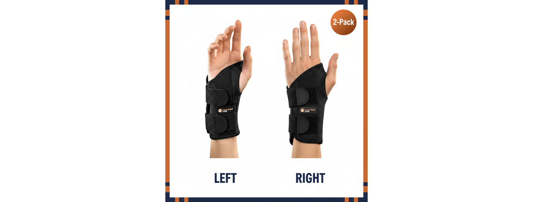 Copper Joe Wrist Support Double Combo
