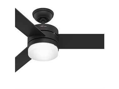 Hunter Fan 54" Ceiling Fan, Black