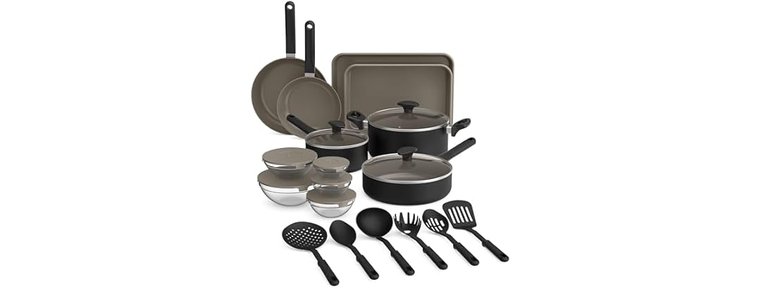 BELLA 21 Piece Kitchen Set with EverGood