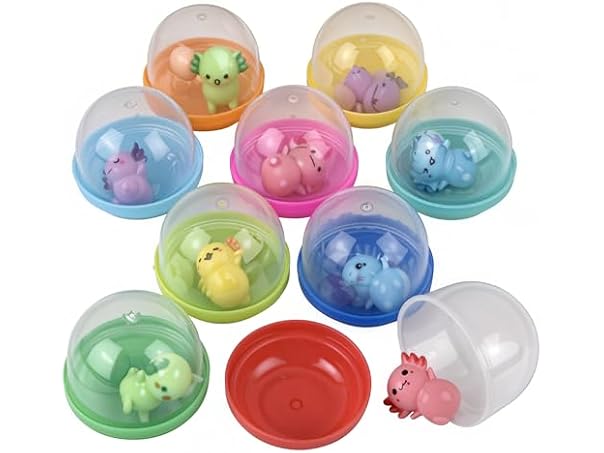 Mini Axolotl Squeezy Figurines - 1" (Pack of 250)
