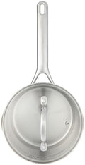 GoodCook Stainless Steel Sauce Pan with Strainer Lid 