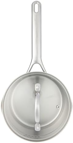 GoodCook Stainless Steel Sauce Pan with Strainer Lid 