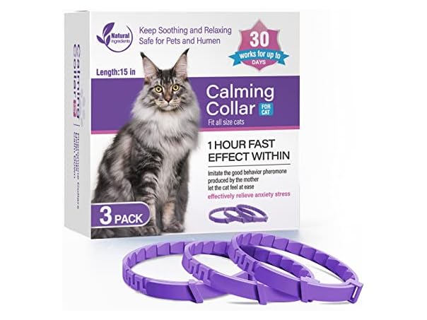 3 Pack Adjustable Cat Calming Collar