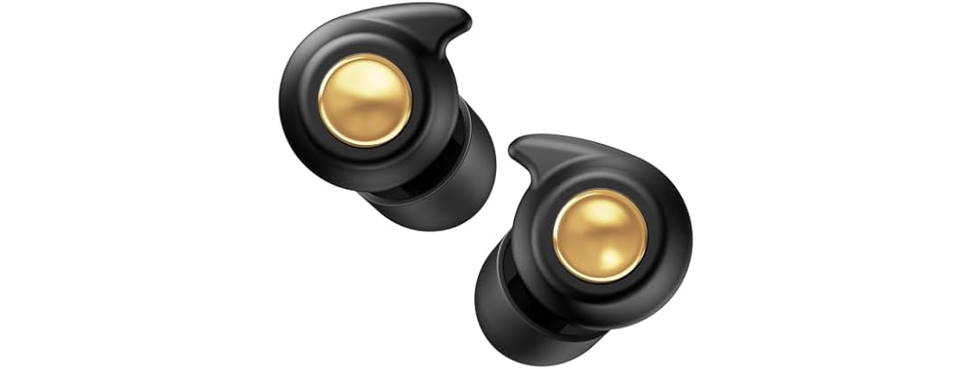 Quiet Ear Plugs with Keychain Case