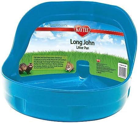Kaytee Long John Litter Pan For Ferret and Ra