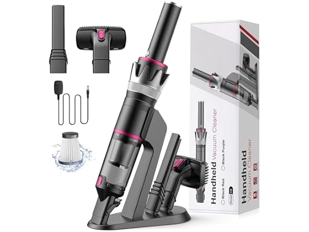 BSRCO Handheld Vacuum Cordless (Pink)