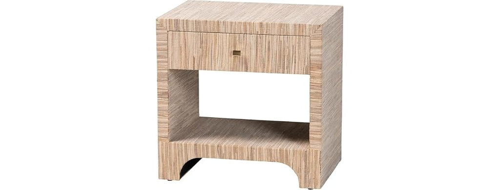 bali & pari Jaques Grasscloth Nightstand