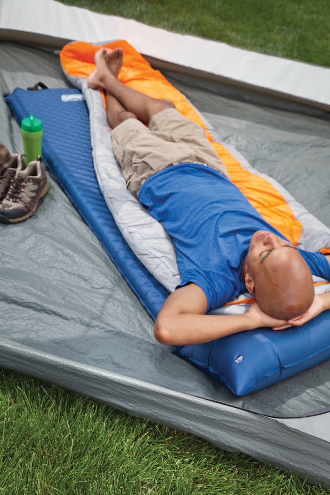 Self-Inflating Sleeping Pad with Pillow