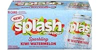 Splash, Kiwi Watermelon Sparkling Water 12 oz.