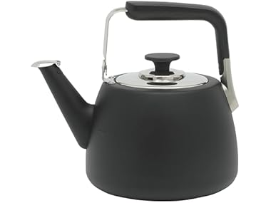 Sur La Table 2qt Steel Kettle Black