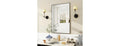 Wall Mirror, 24" X 36" Black