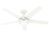 Hunter Fan 52" Matte White Ceiling Fan