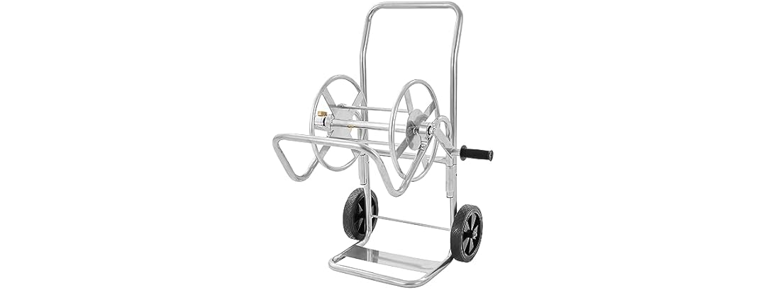 Hose Reel Cart, Hold Up to 200 ft of 5/8’’ Hose