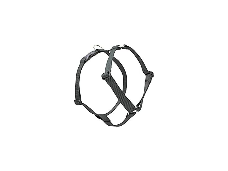 LupinePet Basics 1/2" Black 9-14" Adjustable Harnass