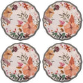 Karma Melamine Salad Plates, Autumnal Spice