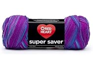 Red Heart Super Saver Yarn - Grape Fizz