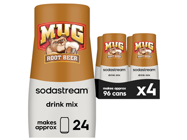 SodaStream 4-Pack Mug Rootbeer Drink Mixes