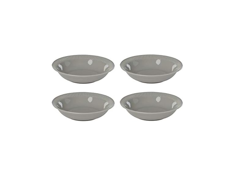 Lenox Gray Profile Stoneware 4-Piece Pasta Bowl Set