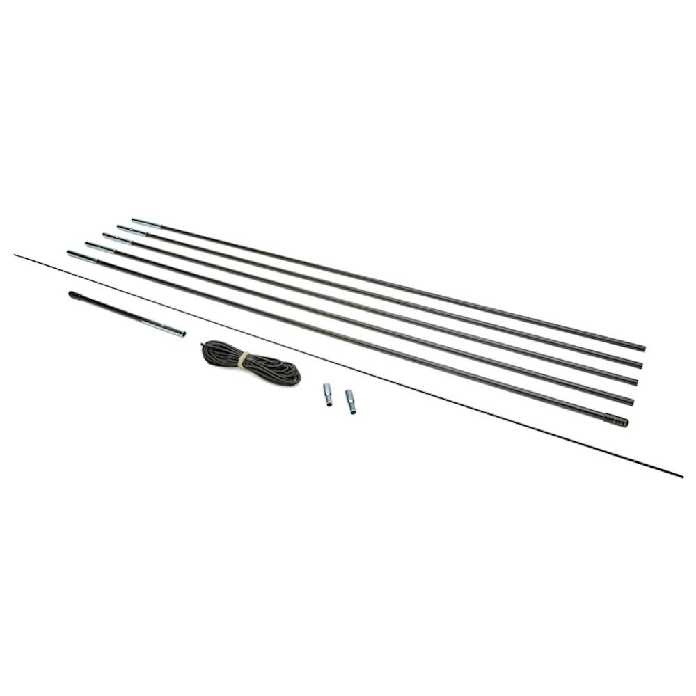 Fiberglass Tent Pole Replacement Kit, 6.3mm