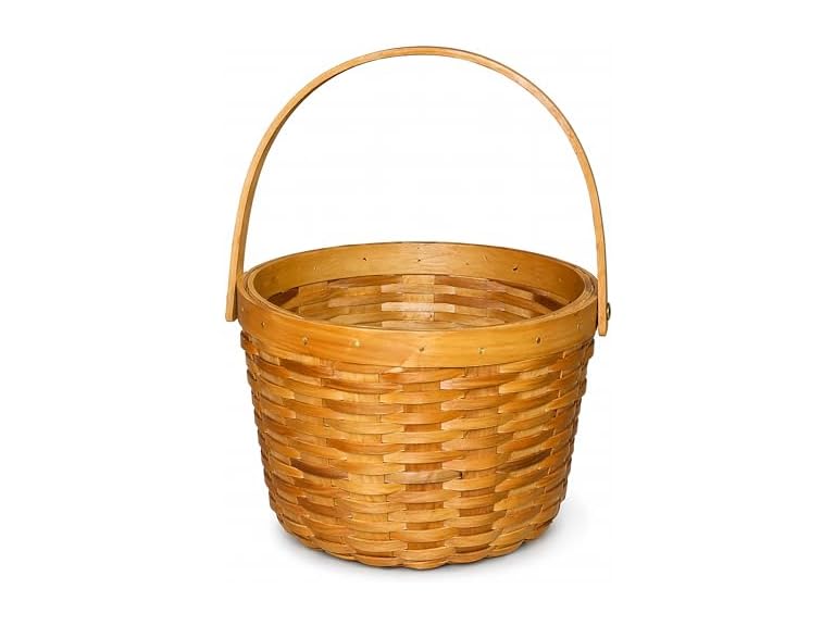 Vintiquewise Small Apple Picking Basket with Handle