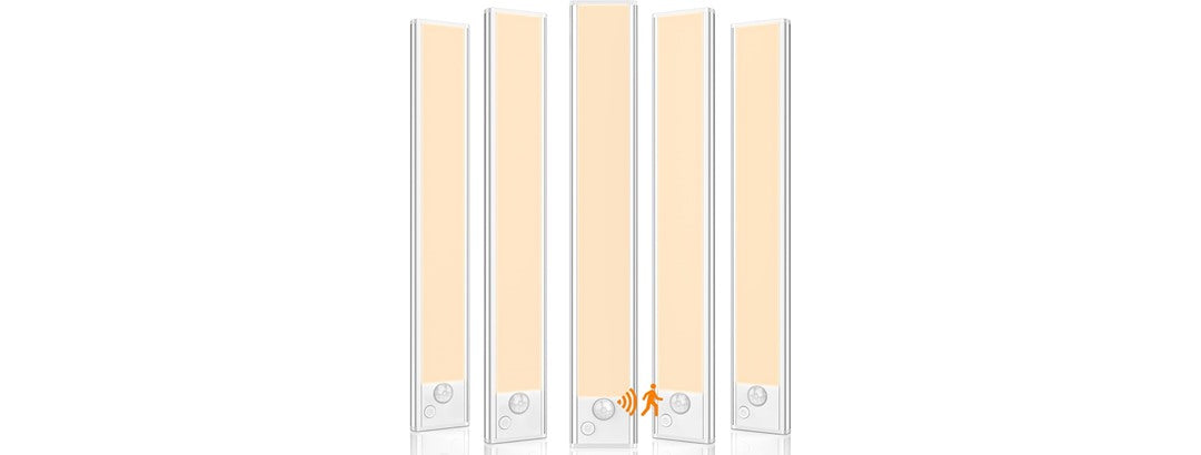 (5 Pk) VerRon Motion Sensor Under Cabinet Lighting - Your Choice