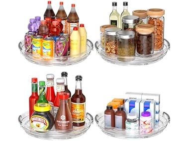 2 Pack Lazy Susan Organizer 9.25''And