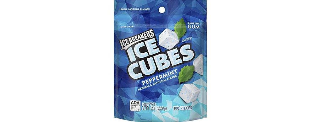 ICE BREAKERS ICE CUBES Sugar Free Gum