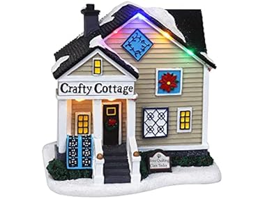 Christmas Village Crafty Cottage