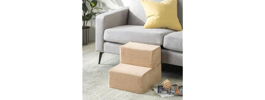 ZINUS Foam 13 Inch 2-Step Step Pet Stairs