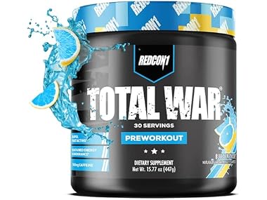 Total War Pre Workout Blue Lemonade