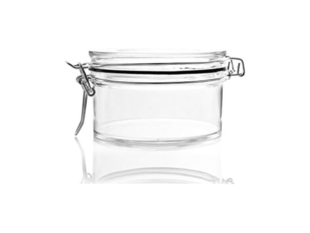 Mason Flat Jar, 10 oz - Glass, Case Pack of 24
