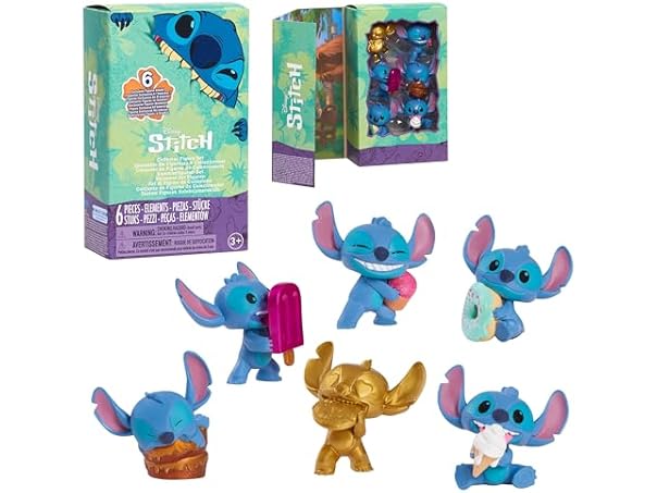 Disney Stitch Feed Me Collectible Set
