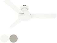 Hunter Fan 44" 3-Blade, Matte White