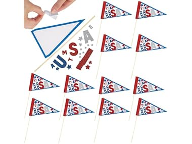 Fun Express Team USA Pennant Flag Kit