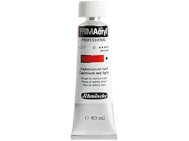 Schmincke Primacryl Acrylic 60ml Cadmium Red