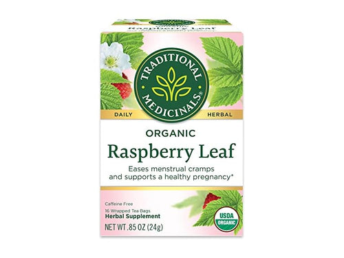 16CT Traditional Medicinals Organic Raspberry Leaf Tea
