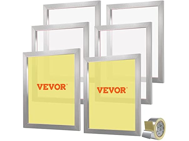 Screen Printing Kit, 6 Pieces 20x24inchSilk