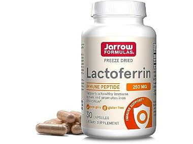 Jarrow Formulas Lactoferrin 250mg 30 Capsules