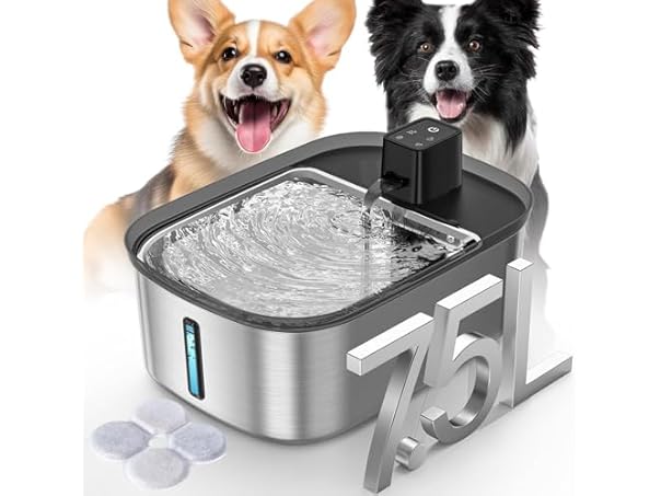 7.5L Large Dog/Cat Water Fountain