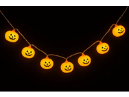 MQI 10 LED Pumpkin String Light