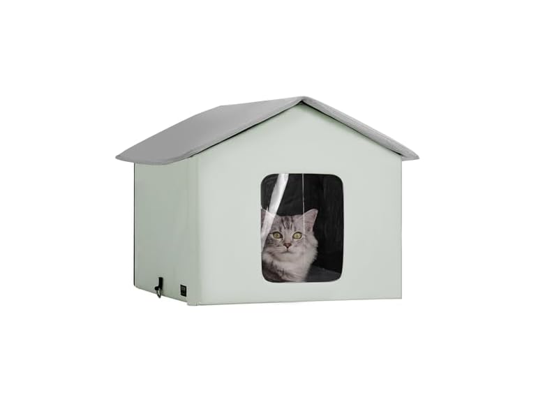 VEVOR Heated Cat House