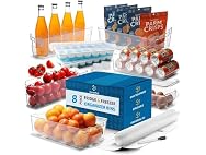 Hearth & Harbor 28 Piece Fridge Organizer Bins