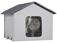 VEVOR Outdoor Heated Cat House