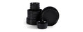 Stone Lain Celina Stoneware 12-Piece Dinnerware Set, Black