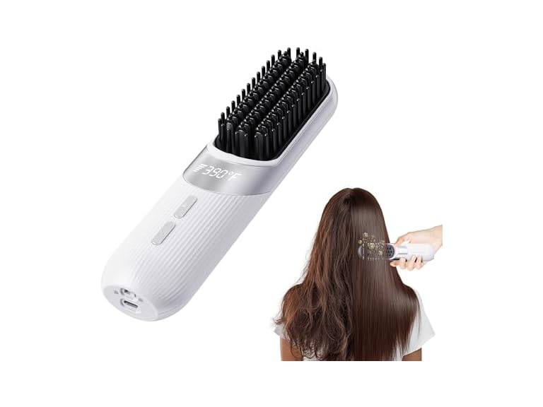 Cordless 2-in-1 Hair Styling Brush