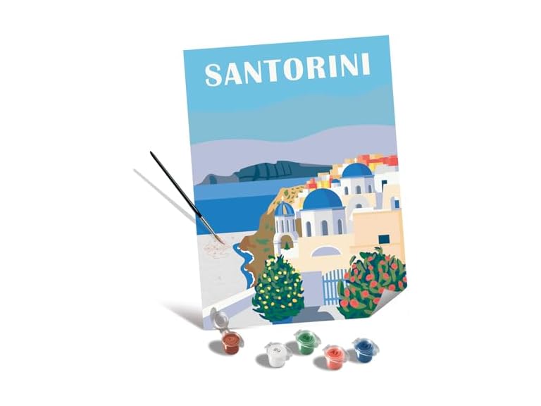 Ravensburger CreArt Santorini Paint Kit