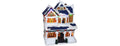 Christmas Village Victorian House